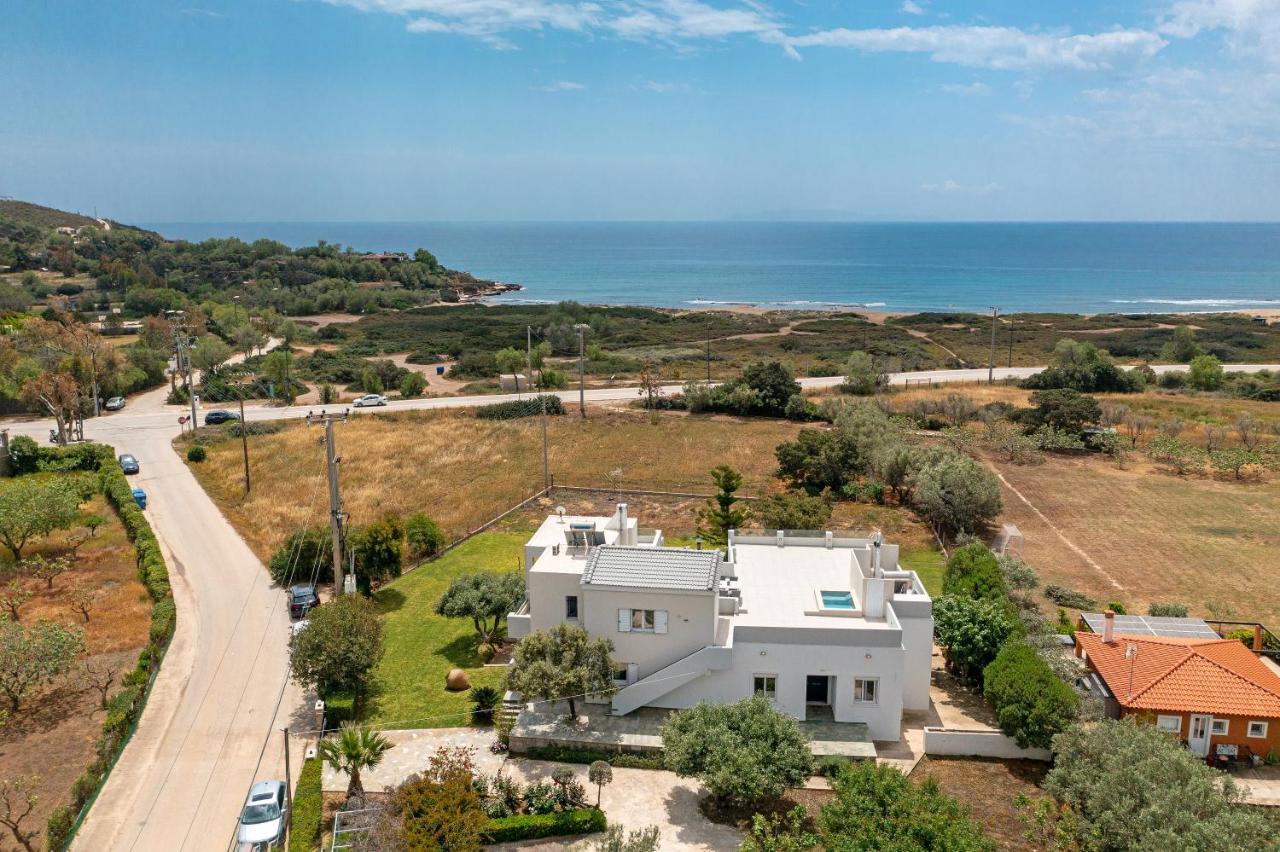 Legrena Beach House Kap Kap Sounion Exterior foto